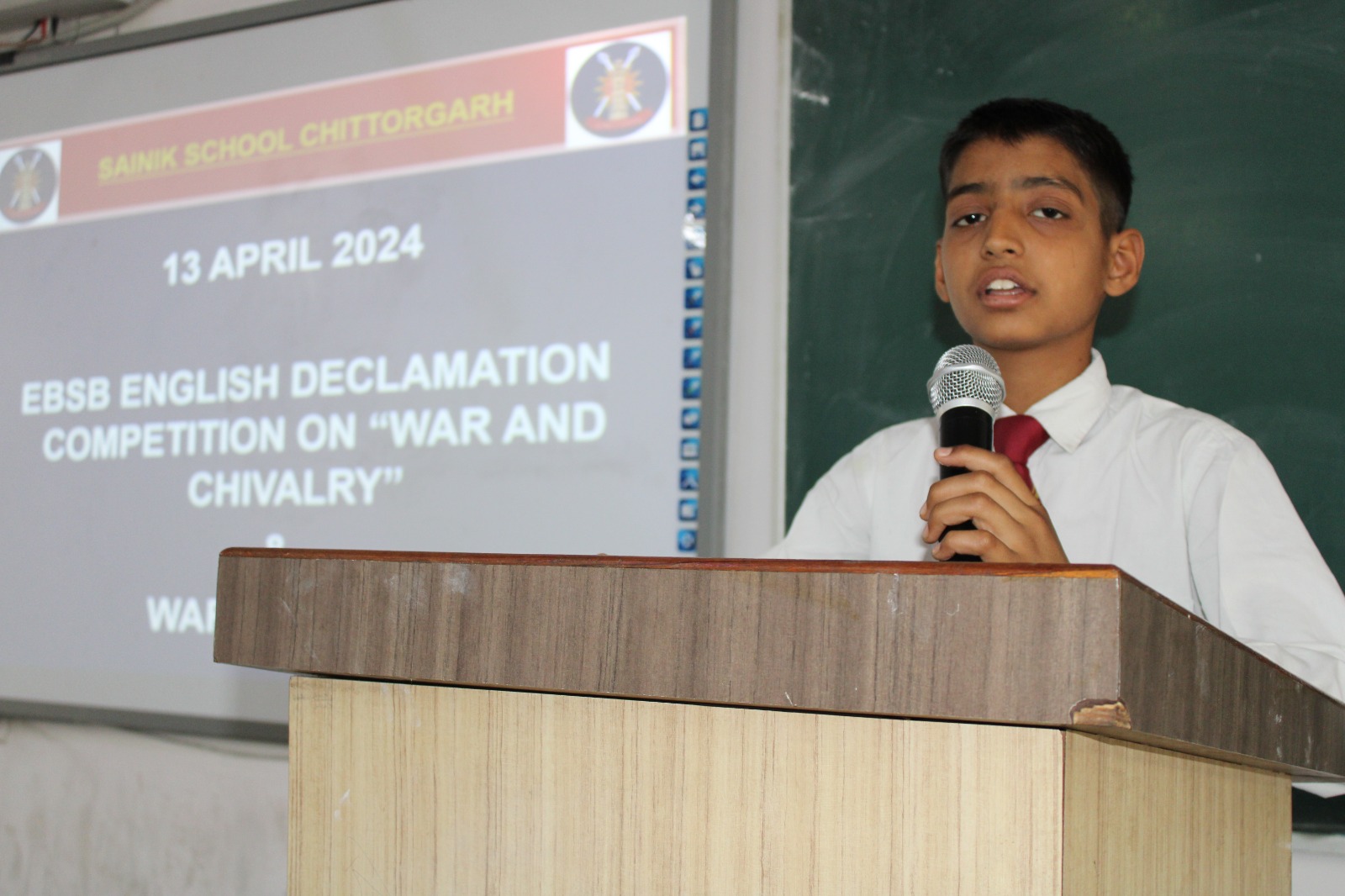 Inter House declamation competition