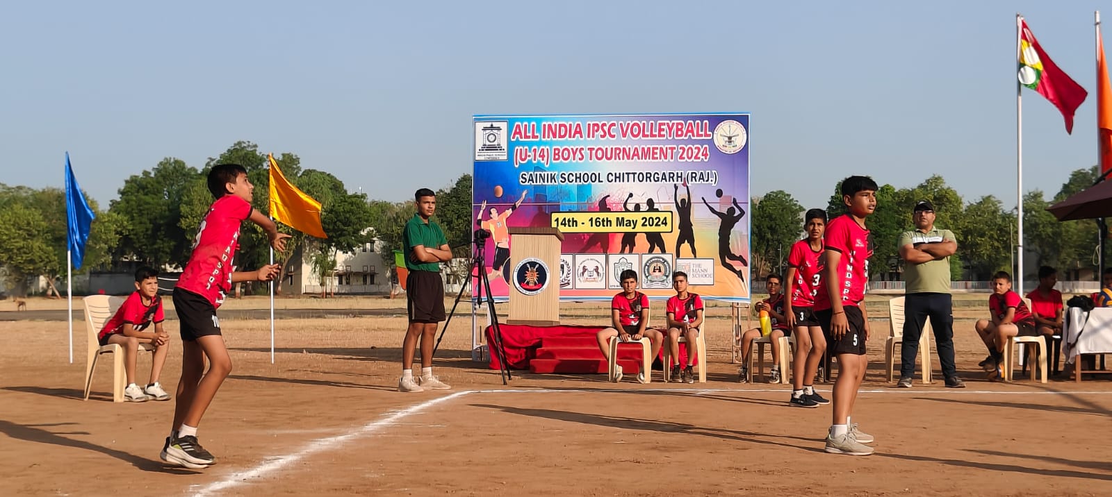 Second day : All India IPSC Volleyball Tournament 2024