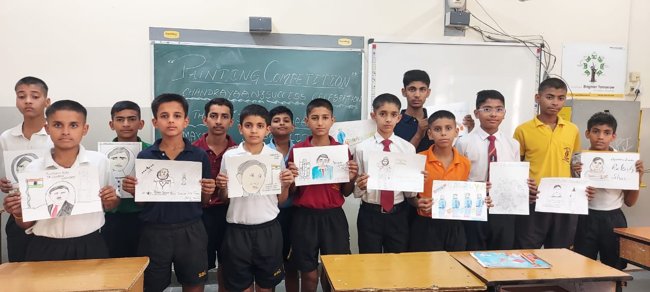 Chandrayaan-3 : painting competition on the theme “Indian Space Personalities”