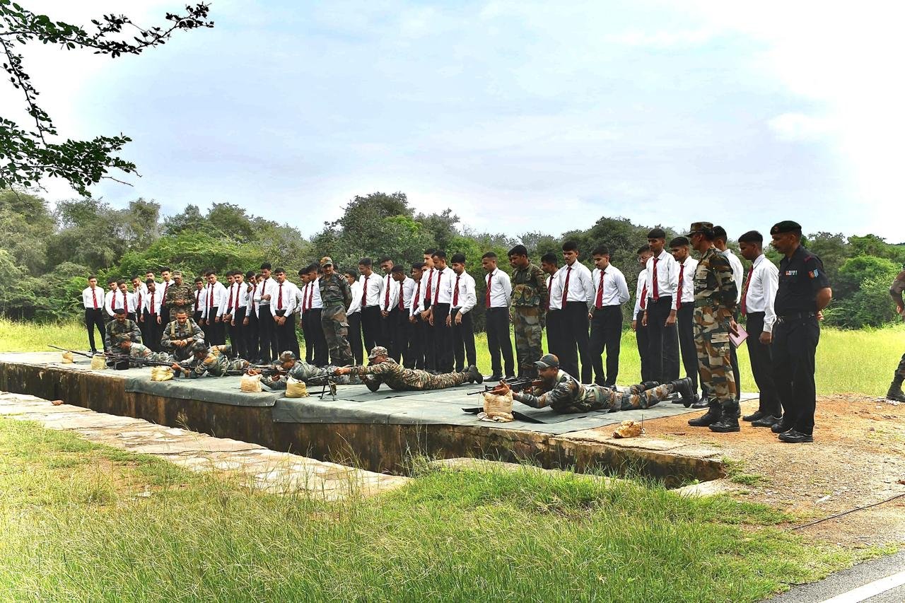 Educational visit to Udaipur Military Station