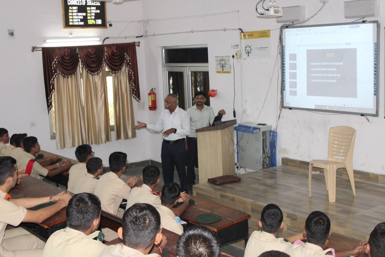 Motivational Lecture At The NDA Hall