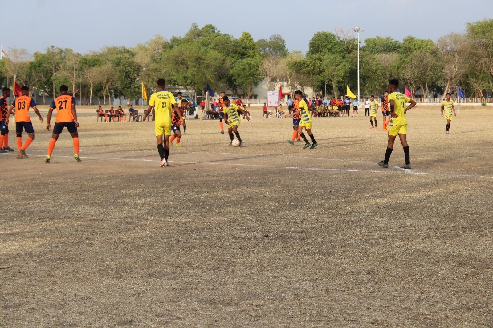 Inter Schoos Football Tournament: Day 1 Evening Match