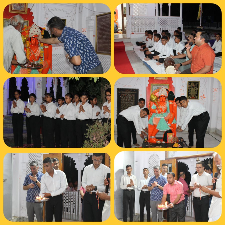 April Month Mandir Parade