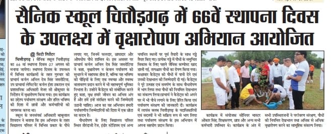 Tree plantation drive